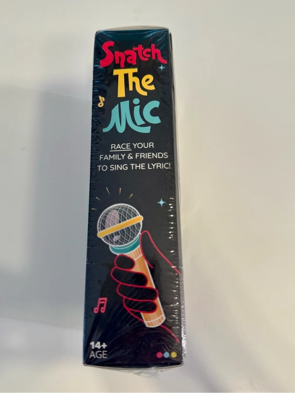 The Mic Karaoke Party Game - Black & Multicolor
